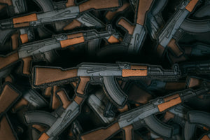 East German MPi-KM Rifle PVC Patch
