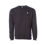 Load image into Gallery viewer, Crewneck Sweatshirt with Embroidered Jump Fox
