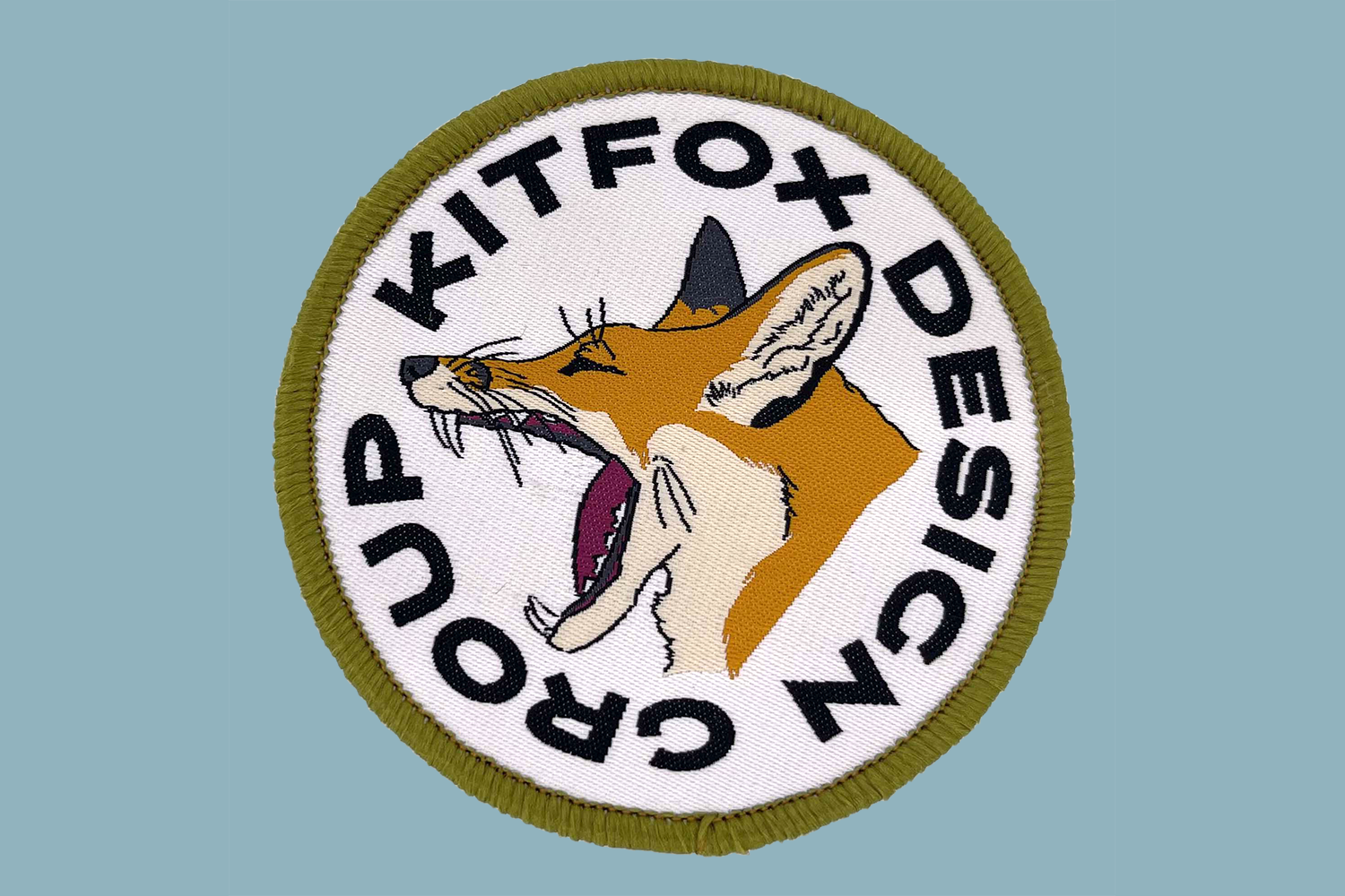 Screaming Fox Woven Patch